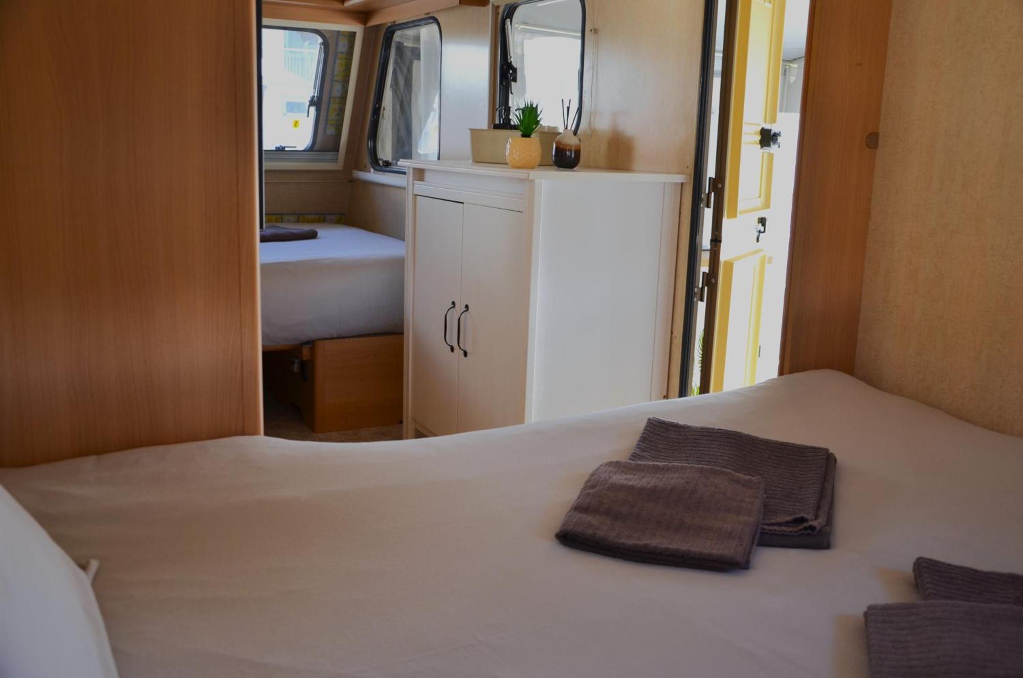 Camping Italia 90 Caravans Домазо Экстерьер фото